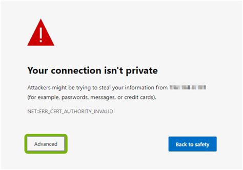 Edge also warns users that “attackers might be trying to steal your information” from the site you're . . Your connection to this site is not secure how to fix edge